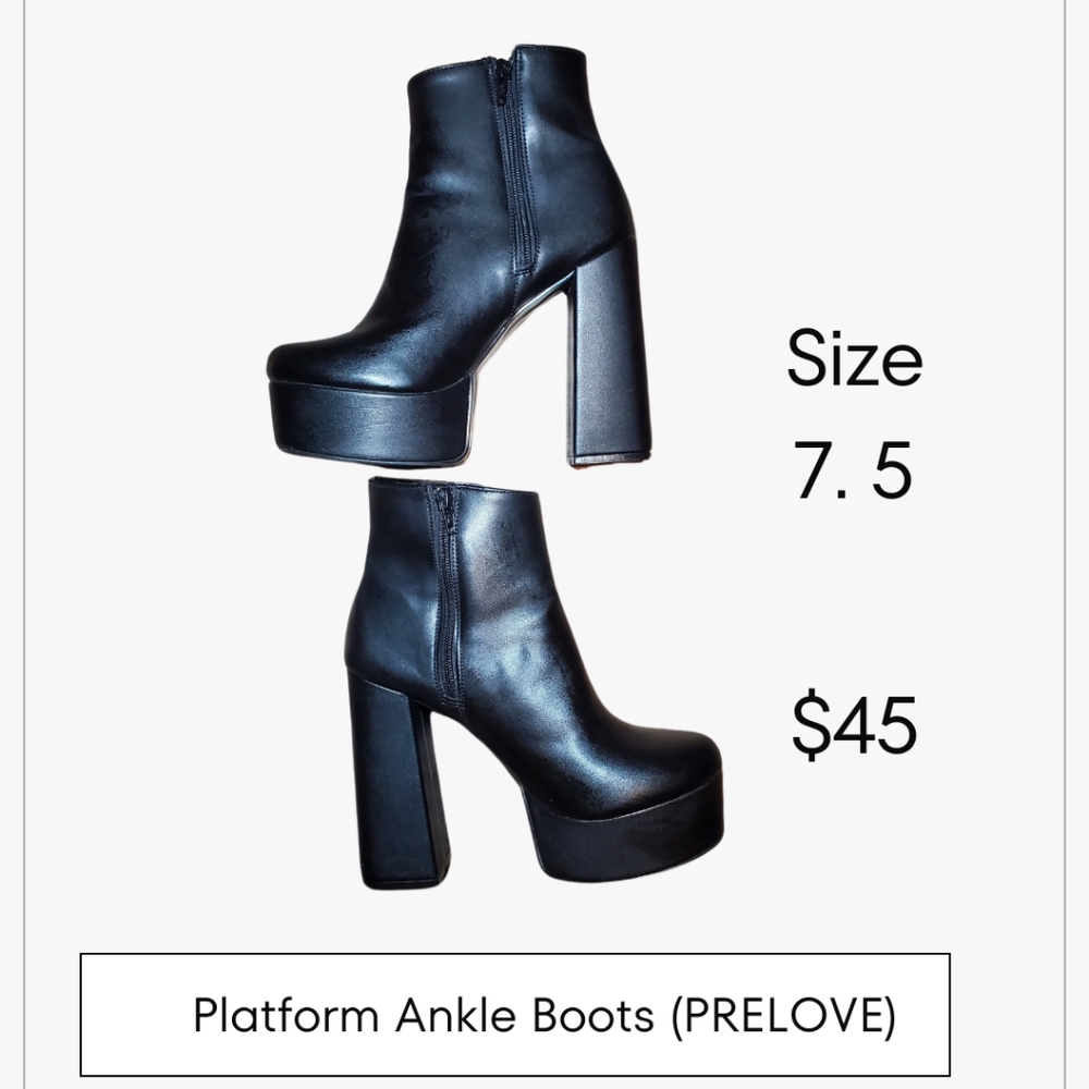 Platform boots